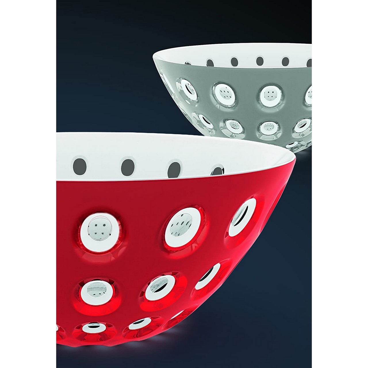 Guzzini Le Murrine Ø 25 contenitore L rosso/bianco Guzzini